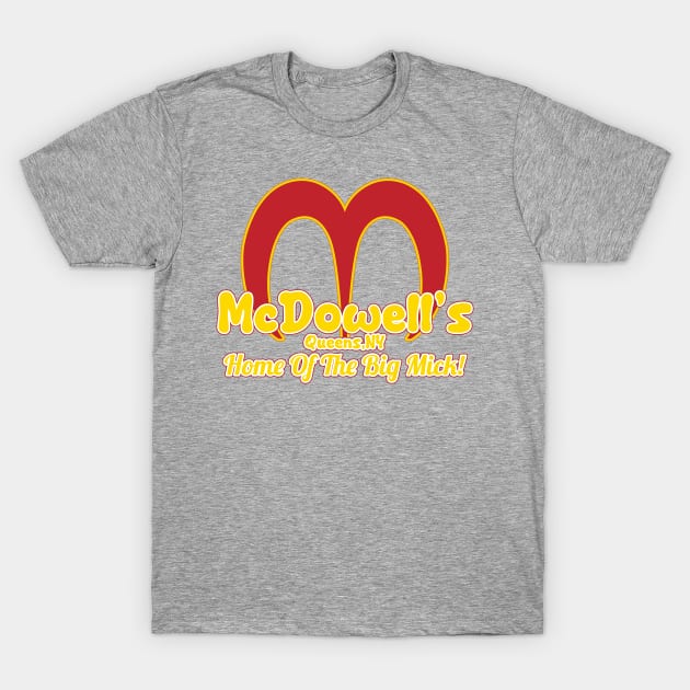 Mcdowells Restaurant T-Shirt by Geminiguys